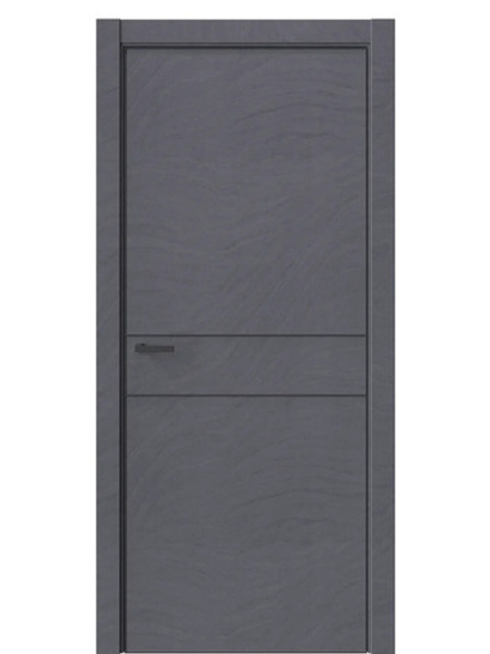 Двери WestStyle  "IN 20" Стоунлайн Дарк /алюм.кромка  ДГ