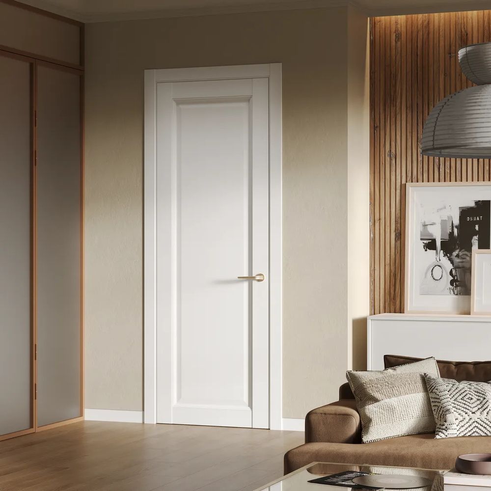 Двери WestStyle Enika 1 Emlayer серый  ДГ