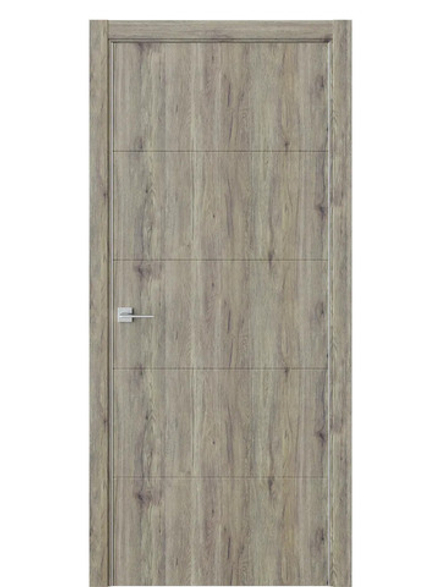 Двери WestStyle  "IN 10" Дуб Эссе /алюм.кромка  ДГ