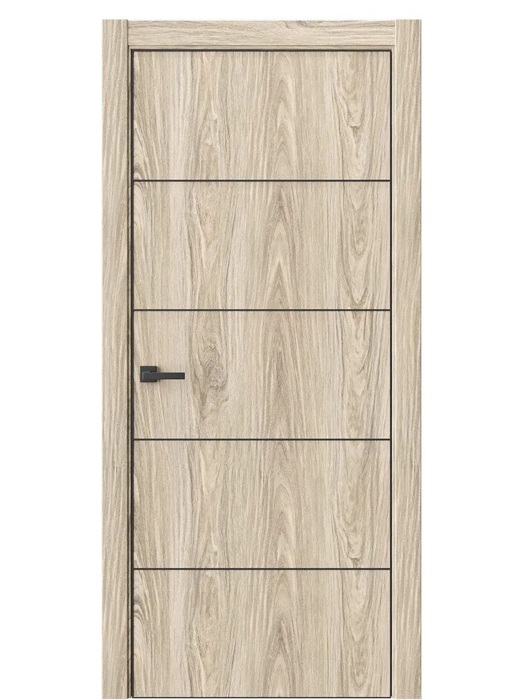 Двери WestStyle  "IN 27" Дуб Мюнстер /алюм.кромка  ДГ