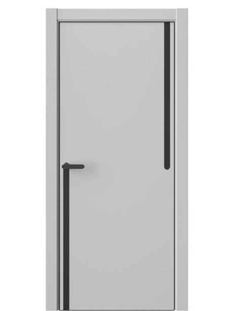 Двери WestStyle  "IN М2.3" Агатовое Сияние /молдинг /алюм.кромка  ДГ