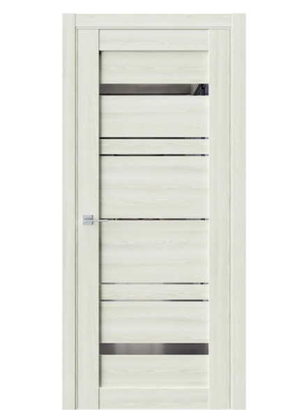 Двери WestStyle  "CZ 5 Клен крем/зеркало графит ДО