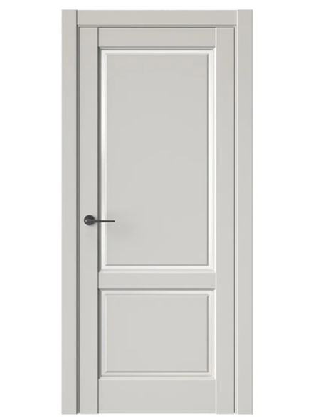 Двери WestStyle  LVT 3 Песчаный Рай/ Белое Сатинат ДО