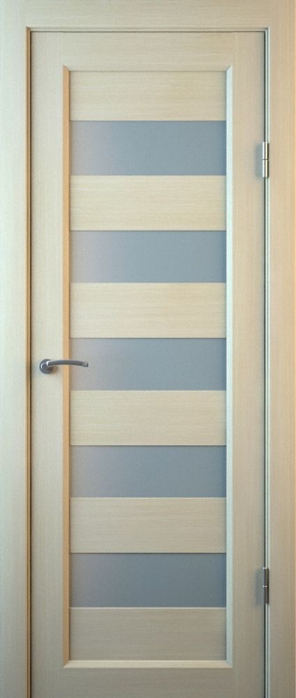 Межкомнатные двери MART DOORS С6 Лиственница/Сатинат (ДО)