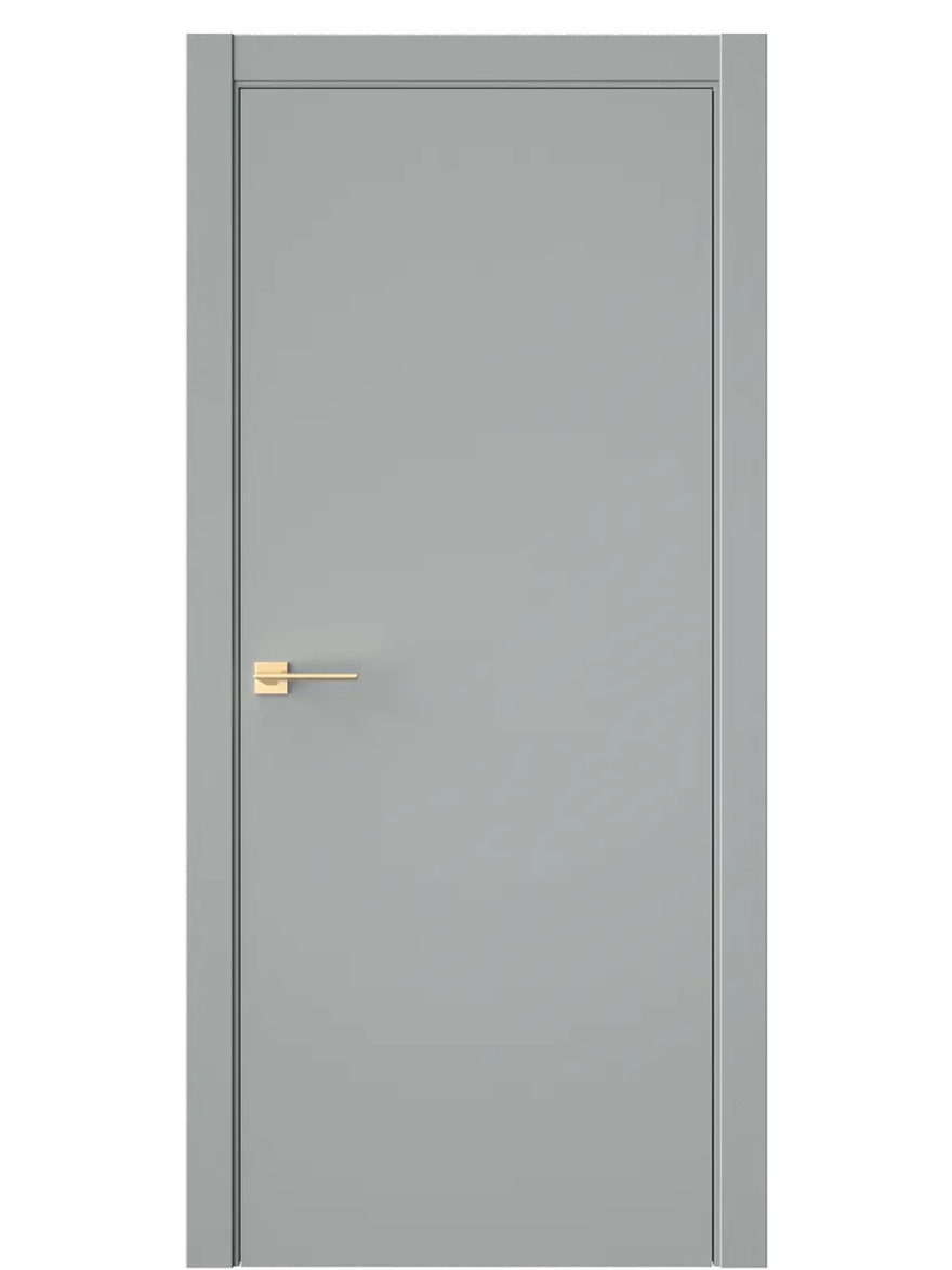 Двери WestStyle  ГЛАДКАЯ Серая Гавань  ДГ