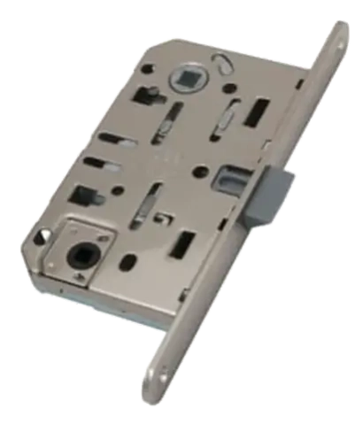 Замок под завертку agb mediana evolution цвет - матовый хром