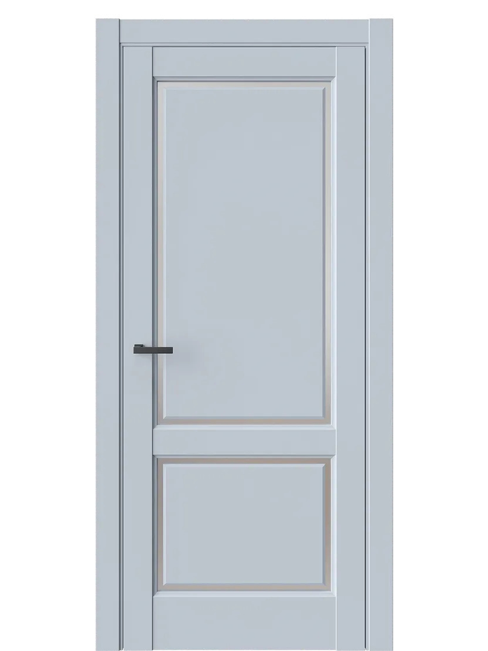 Двери WestStyle  LVT 3 Белая Ночь/ Белое Сатинат ДО