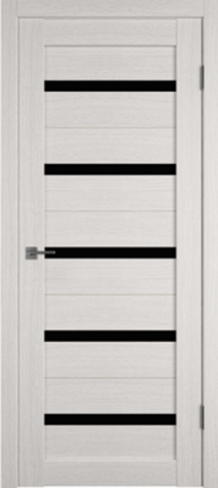 Межкомнатные двери ВФД GL Atum X 7 Bianco / Black Cloud (ДО)