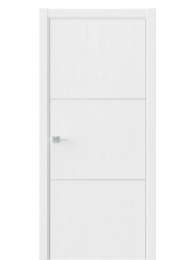 Двери WestStyle  "IN 26" Дуб Винта /алюм.кромка ДГ