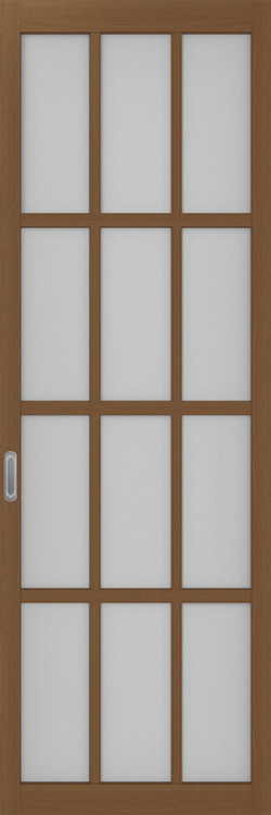 Раздвижная перегородка OP 104b.2222 экошпон (цена за 1 кв.м)