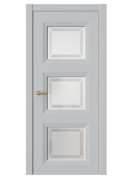 Двери WestStyle  Monte 6 Агатовое Сияние /Белое Сатинат ДО