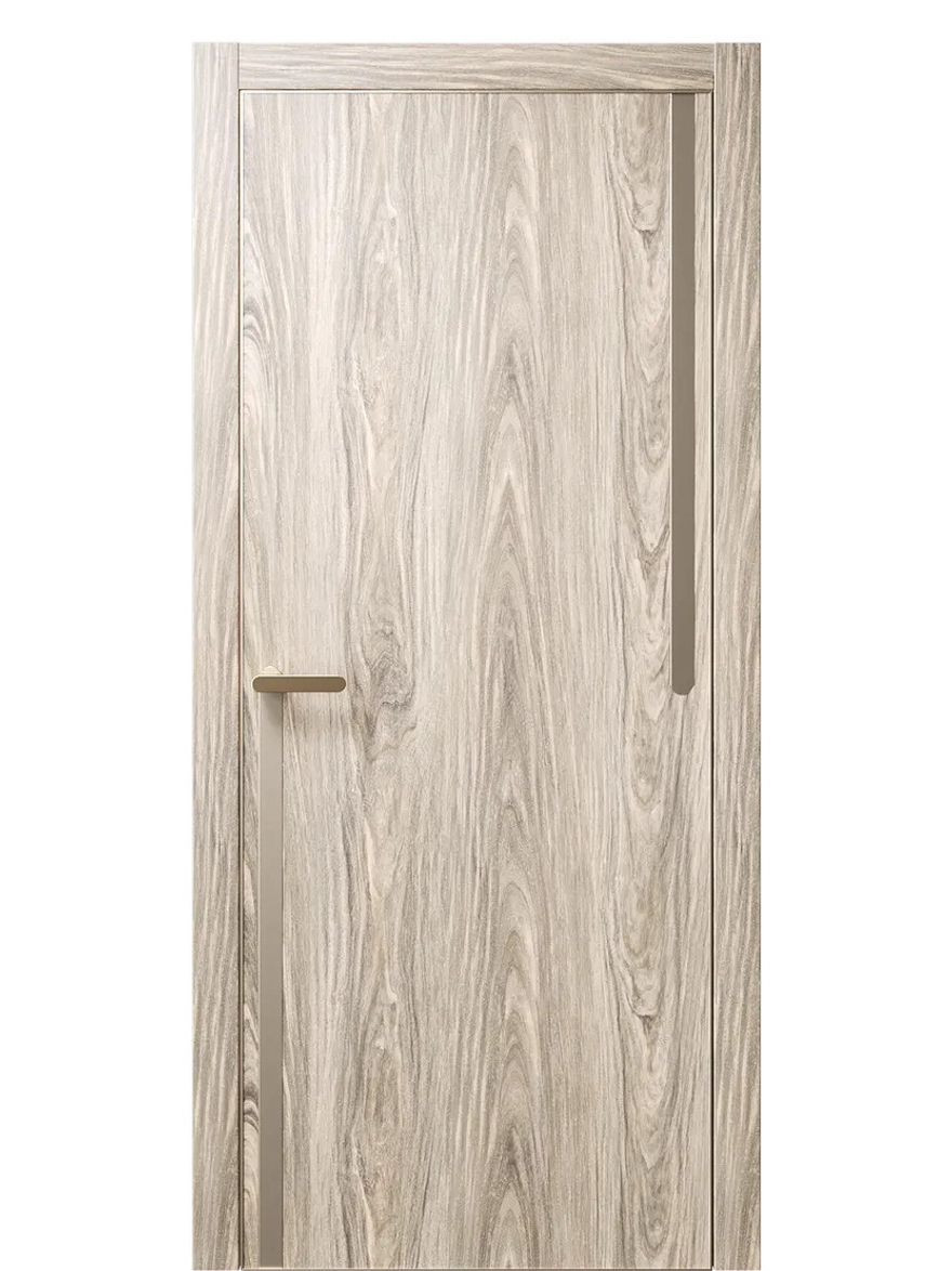 Двери WestStyle  "IN М2.3" Дуб Мюнстер /молдинг /алюм.кромка  ДГ