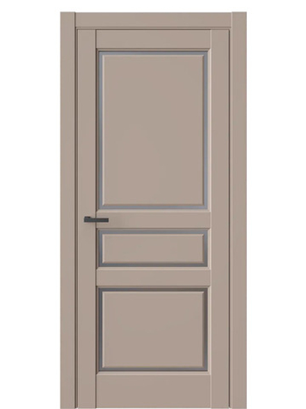 Двери WestStyle  LVT 5 Гляссе/ Графит Сатинат ДО