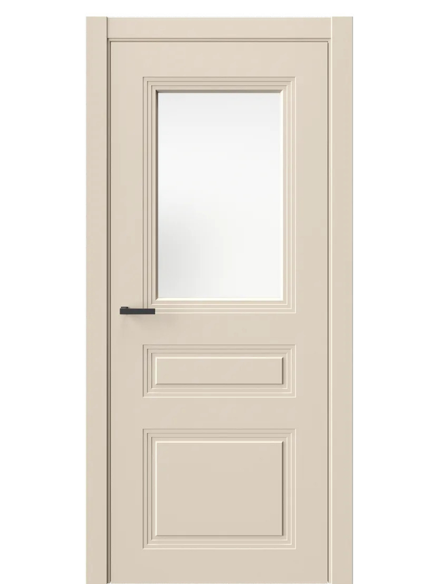 Двери WestStyle  Monte 8 Лазурный Песок /Белое Сатинат ДО