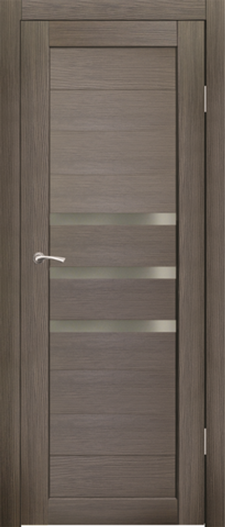 Межкомнатные двери SYNERGY "Грация" Акация темная (Сатинат матовое)