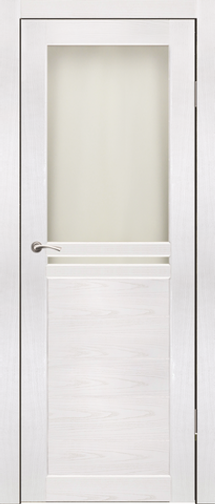 Межкомнатные двери SYNERGY "Лацио" ДО Ясень белый (Сатинат матовое)