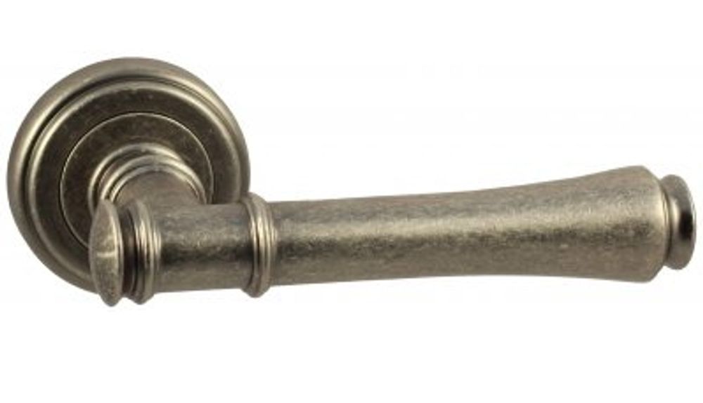 Дверные ручки vantage v 16 as цвет- cостаренное серебро