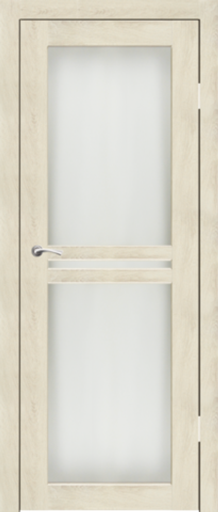 Межкомнатные двери SYNERGY  "Лацио 2" ДО Ваниль (Сатинат матовое)