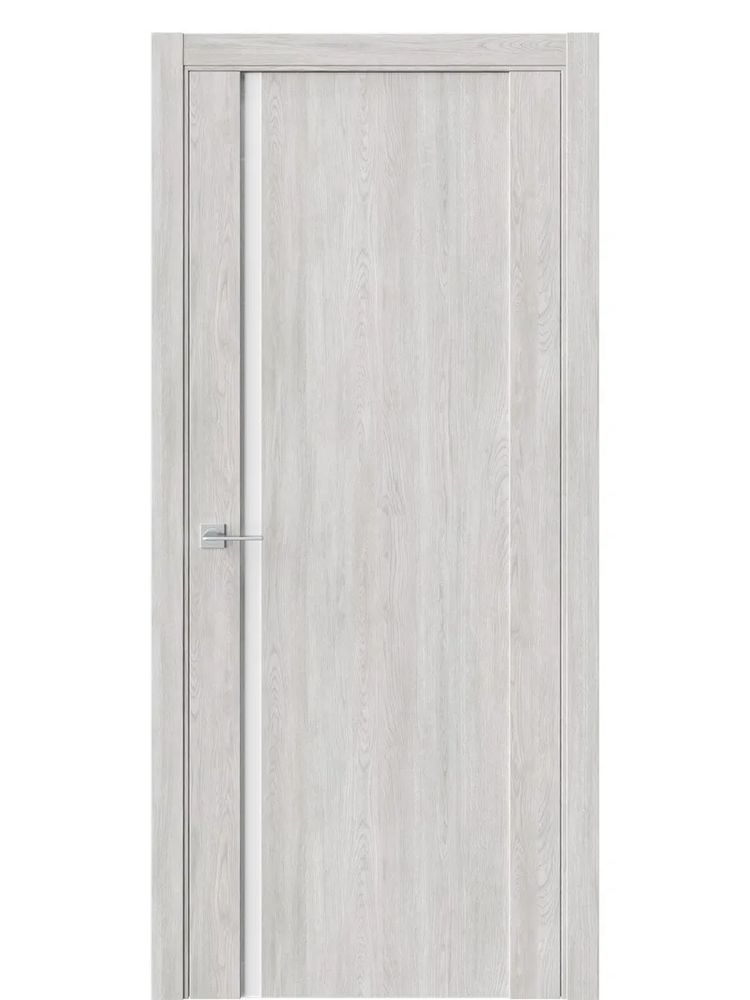Двери WestStyle F30 Дуб оксфорд /Белое Lacobel  ДО