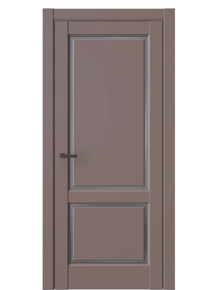 Двери WestStyle  LVT 3 Милкшейк/ Графит Сатинат ДО