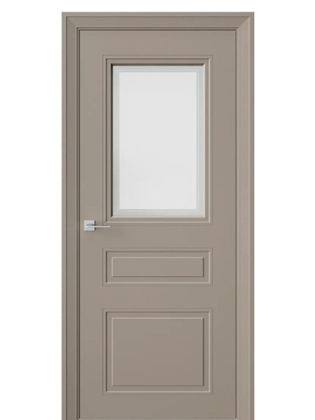 Двери WestStyle Eliss 8 RAL 7006 /белое сатинат ДО