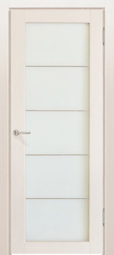 Межкомнатные двери SYNERGY "Легро" ДО Дуб молочный (Сатинат матовое)