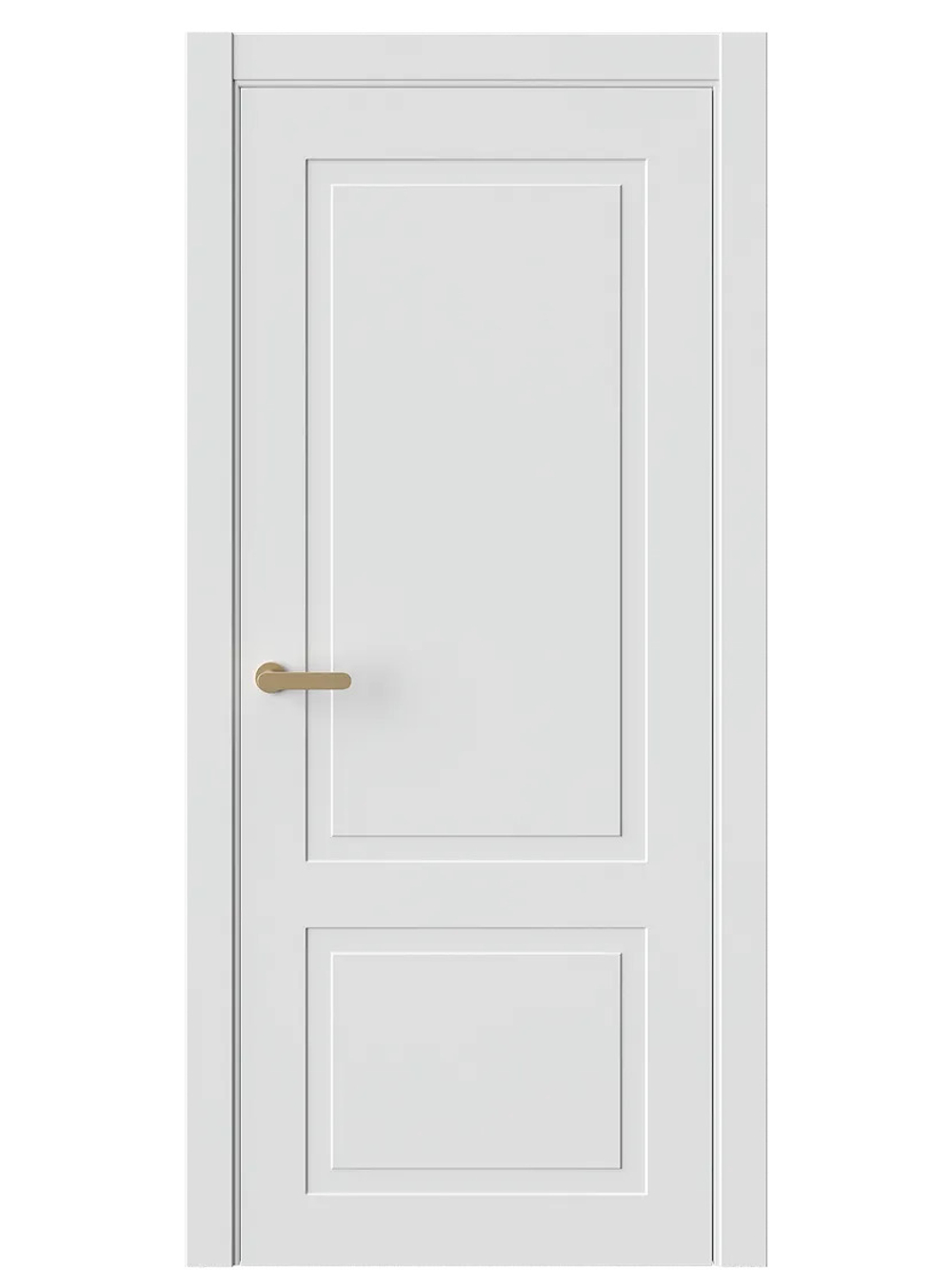 Двери WestStyle  Novva 3 Белая Вуаль ДГ