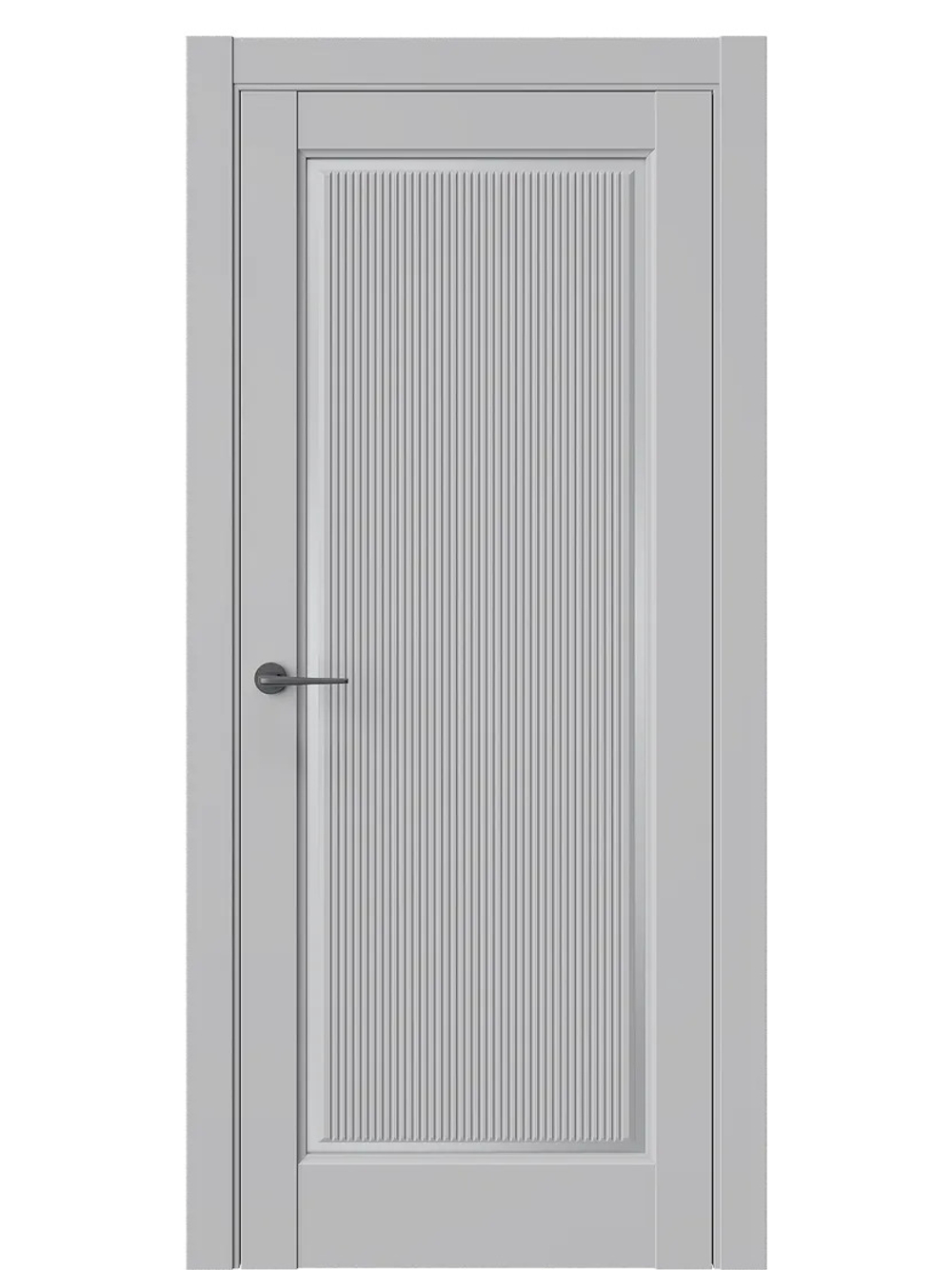 Двери WestStyle  LVT 1 FL Макиато/ Белое Сатинат ДО