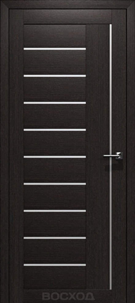 Межкомнатные двери ВОСХОД "БЕТА" Орех бисмарк (венге) ДО