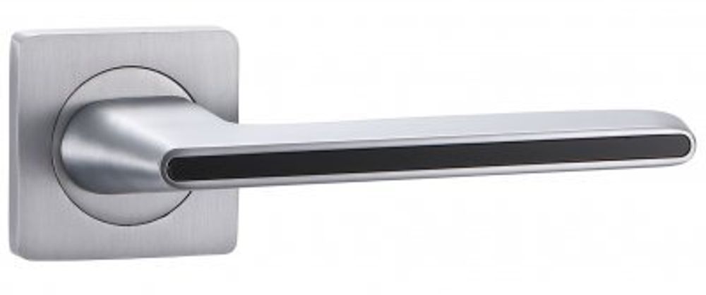 Дверные ручки vantage v 51 l-2 al цвет- матовый хром