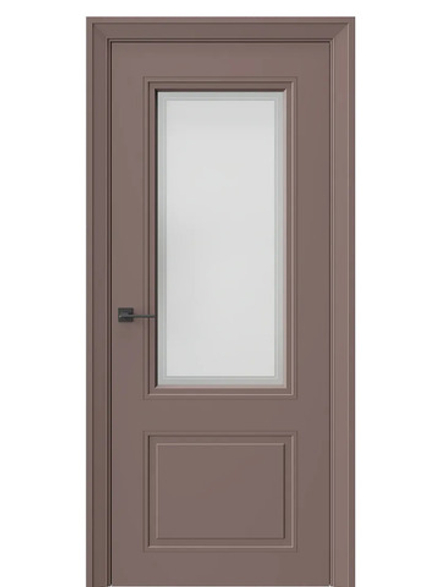 Двери WestStyle Eliss 4 Милкшейк /белое сатинат  ДО